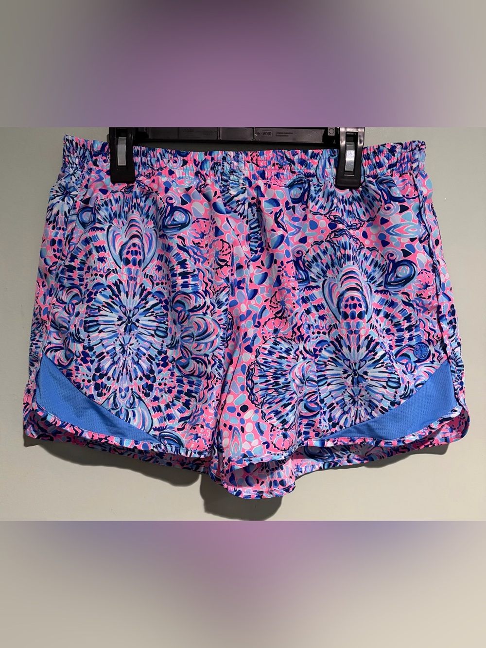 Lilly Pulitzer Luxletic Ocean Trail Running Shorts